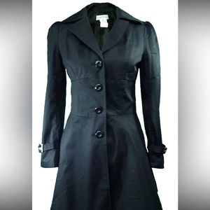 RAINY NIGHT IN PARIS BLACK VICTORIAN Gothic style corset back STYLE WITH BUSTLE